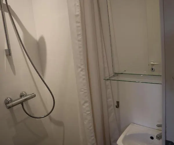 Charming Red Courtyard *